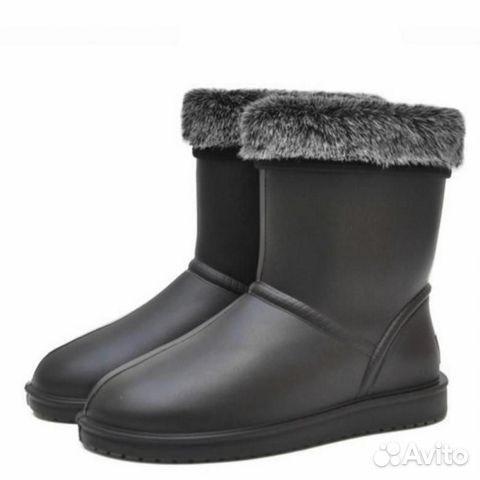 Угги Nordman Frosto с опушкой черные новые Угги Nordman Frosto с опушкой черные новые