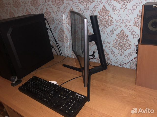Игровой системный блок, монитор(144), механическая
