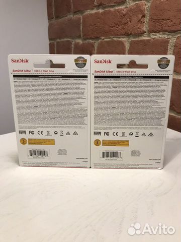 Флешка USB Sandisk Ultra USB 3.0 64Gb новая