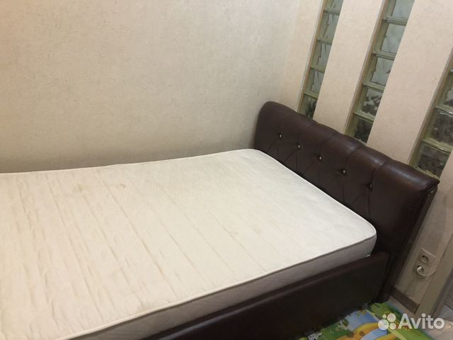 Кровать 140*200 б/у с матрасом Askona