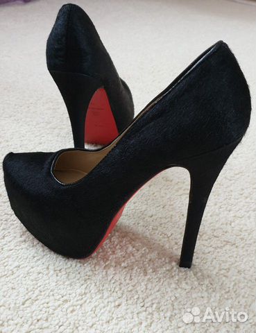 Christian Louboutin Daffodil Pony Astrakan Christian Louboutin Daffodil Pony Astrakan