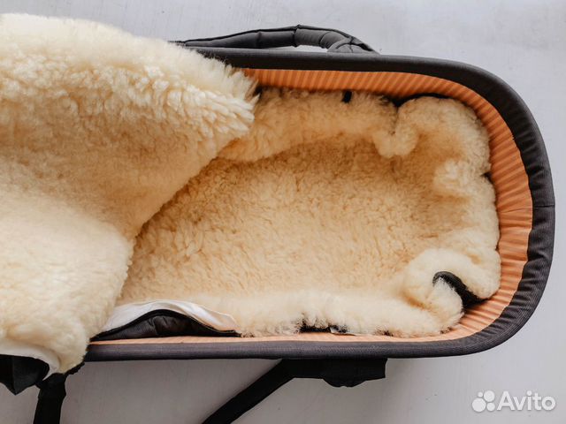Меховой конверт Hartan, зимний конверт в коляску