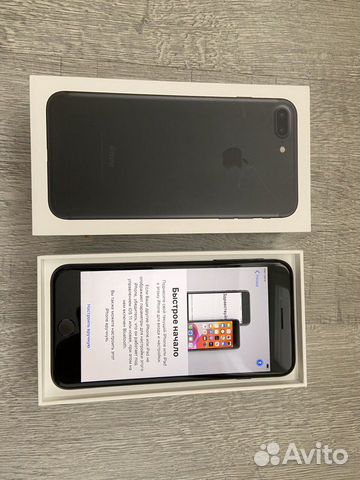 Телефон iPhone 7 Plus 128gb black Телефон iPhone 7 Plus 128gb black