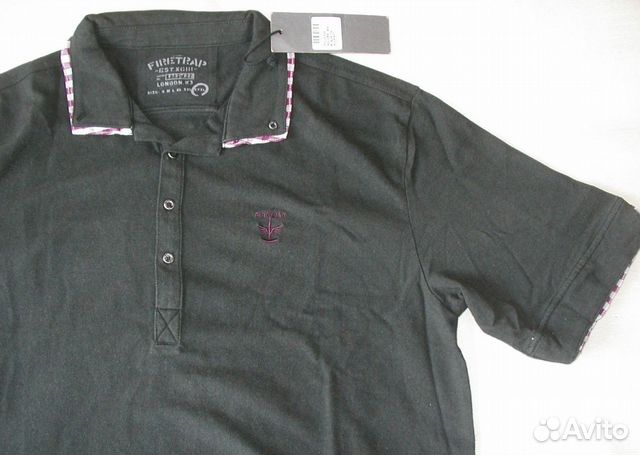 Футболка-поло slim Firetrap Англия р. xxxl(50+) Футболка-поло slim Firetrap Англия р. xxxl(50+)