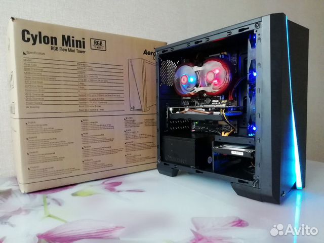 Intel Core i5-4570 4 ядра (3,6GHz) + GTX1060 (3Gb)