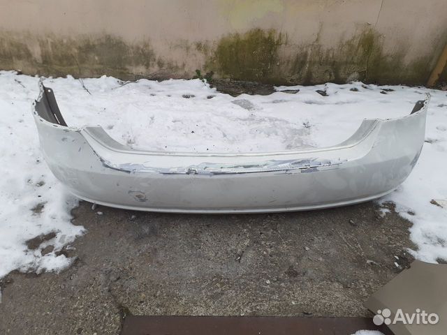 Бампер задний Volkswagen Polo седан 2011 Бампер задний Volkswagen Polo седан 2011