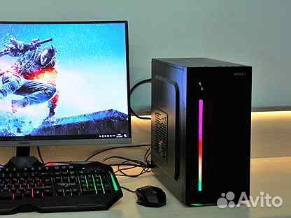 Игровой Пк - 4 ядра AMD FX4100 / RX580 / SSD