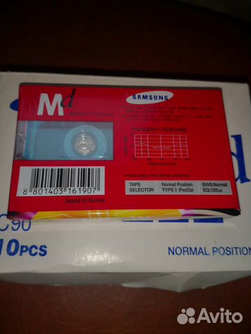 Аудиокассеты SAMSUNG