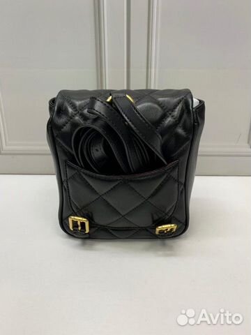 Новый женский мини рюкзак черный Новый женский мини рюкзак черный