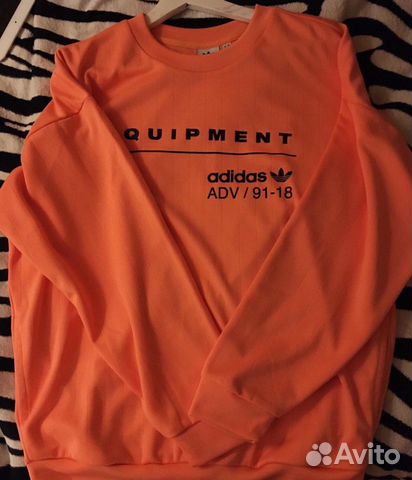 Кофта, свитшот Adidas Equipment Оранжевая Кофта, свитшот Adidas Equipment Оранжевая