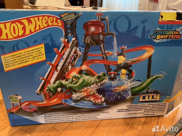 Невообразимая автомойка хот вилс hot wheels