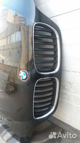 Капот черный рестайлинг оригинал BMW X5 E53 04-07г