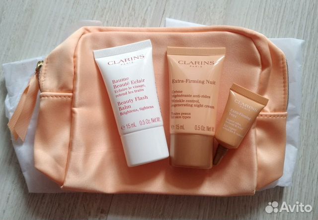 Clarins Набор крем для лица, сыворотка, бальзам Clarins Набор крем для лица, сыворотка, бальзам