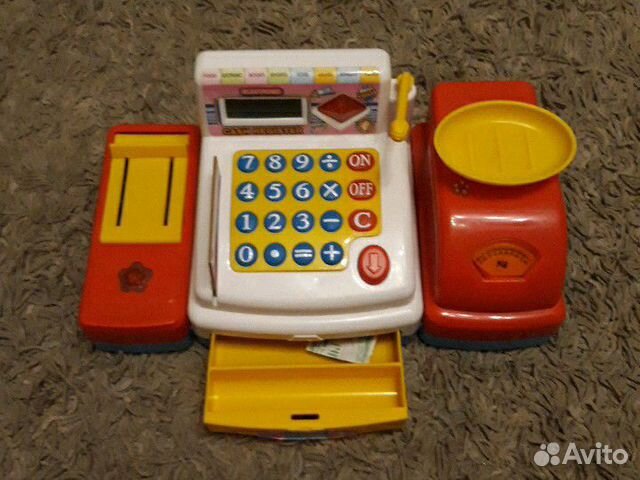 Касса игрушечная