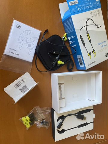 Спортивные наушники Bluetooth Sennheiser CX Sport Спортивные наушники Bluetooth Sennheiser CX Sport