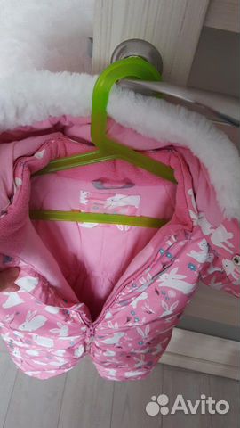 Комбинезон зимний для девочки Зайчики Комбинезон зимний для девочки Зайчики