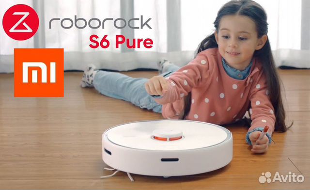 Робот пылесос Xiaomi Roborock S6 Pure RUS