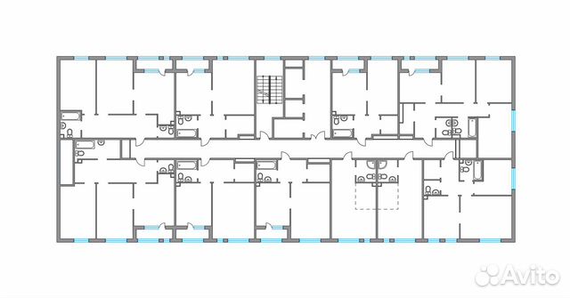3-к квартира, 78.8 м², 6/21 эт.