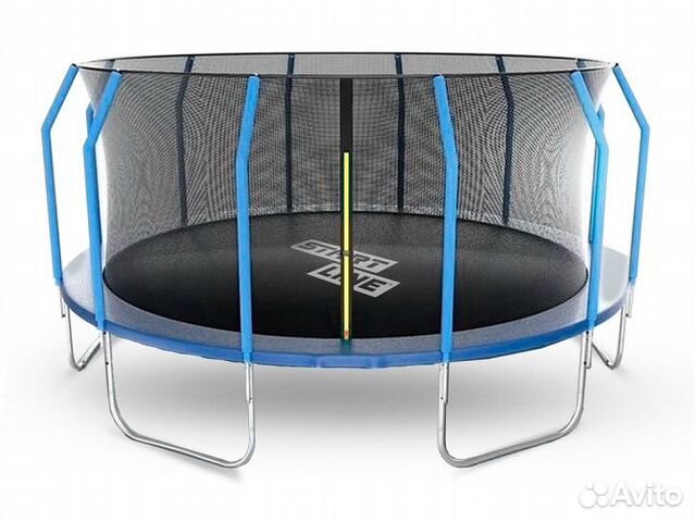 Батут 16 футов (488 см) с внутренней сеткой