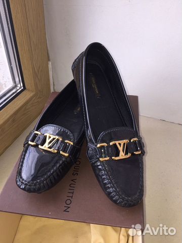 Балетки Макасины мокасины Louis Vuitton оригинал