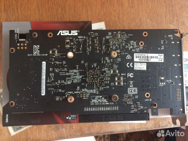 Видеокарта asus 1050ti Видеокарта asus 1050ti