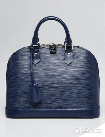 Новая сумка Louis Vuitton Alma Epi синяя Новая сумка Louis Vuitton Alma Epi синяя