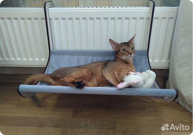 Гамак для кошек на батарею Гамак для кошек на батарею