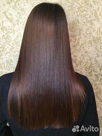 Кератиновое выпрямление, ботокс волос