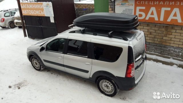 Автобокс Carl Steelman Altai 390 л. черный Карбон