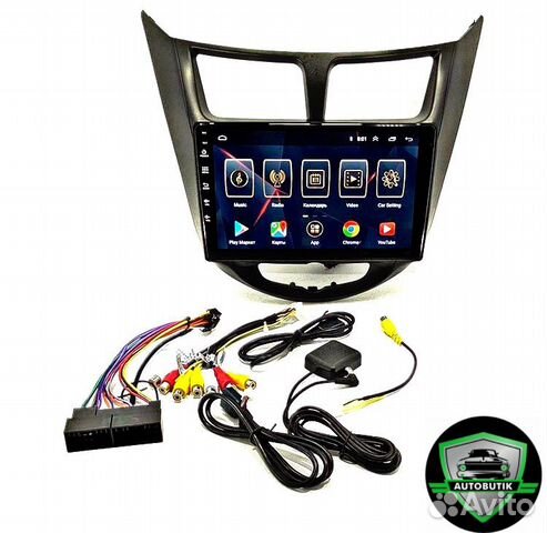 Штатная магнитола Android 8.1 Solaris I 2010-2018 Штатная магнитола Android 8.1 Solaris I 2010-2018