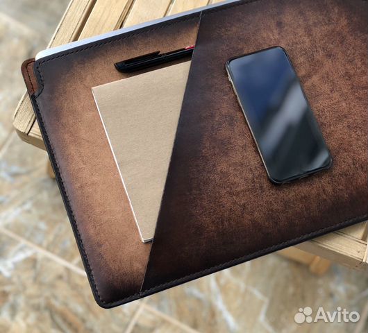 Чехол для MacBook Pro 16 Кожаный