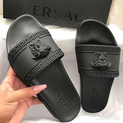 Тапочки versace slides версаче медуза Тапочки versace slides версаче медуза