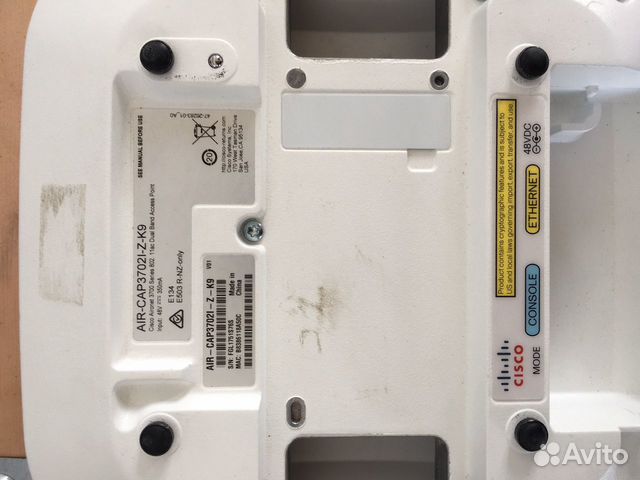 AIR-CAP3702I-R-K9 Cisco wifi внутренняя точка с вн