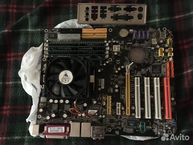 Материнская плата MSI MS-7125 K8N Neo4 + Процессор Материнская плата MSI MS-7125 K8N Neo4 + Процессор
