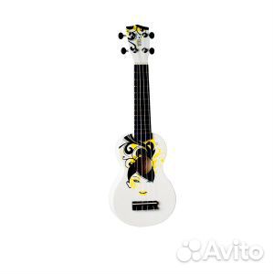 84872303366 Wiki UK/floral - гитара укулеле сопрано, липа, рис