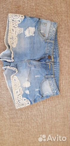 Шорты джинсовые