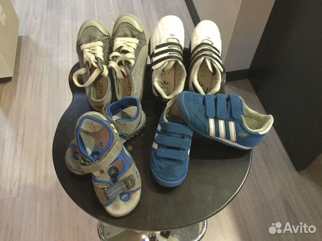 Кроссовки и сандалии Adidas, superfit, ugg 27-28р