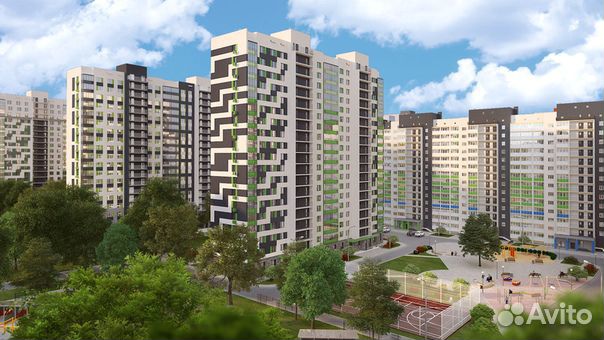 3-к квартира, 73.6 м², 8/17 эт.