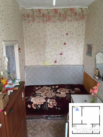 2-к квартира, 34.2 м², 2/2 эт.