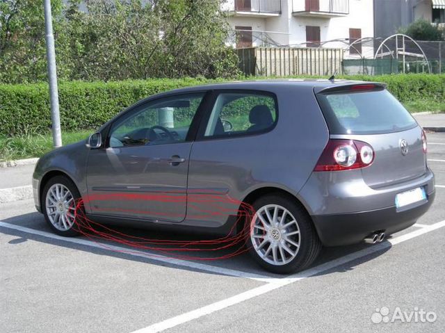 Накладка порога VAG 1K4853860B9B9 VW