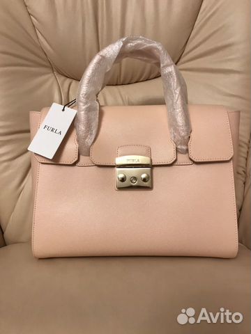 Сумка Furla Metropolis 31*26 кожа сафьяно