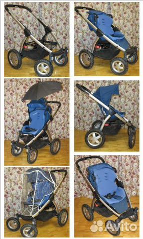 Коляска maxi cosi mura 3в1 (максимальный комплект)