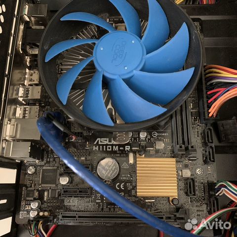 Материнская плата asus H-310M-R + i5 7400 Материнская плата asus H-310M-R + i5 7400