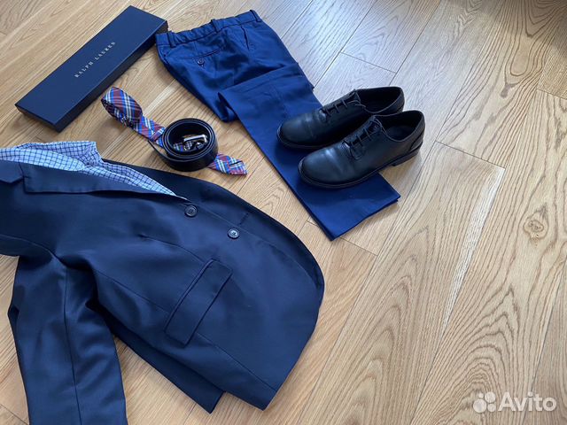 Брюки для школьной формы H&M р.140