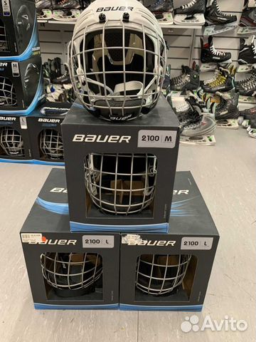 Хоккейный шлем с маской Bauer 2100 новый взрослый