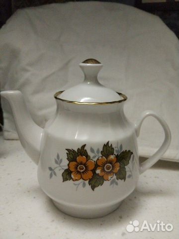 Заварочный чайник рижский фарфор