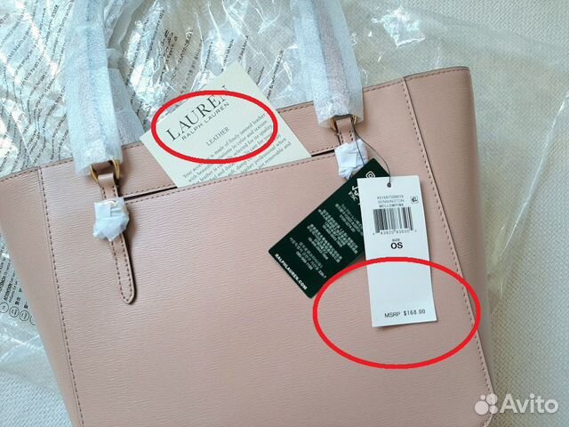 Новая сумка Ralph Lauren оригинал кожа