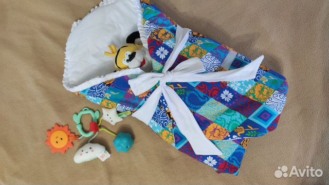 Спортивный конверт/одеялко на выписку малышу