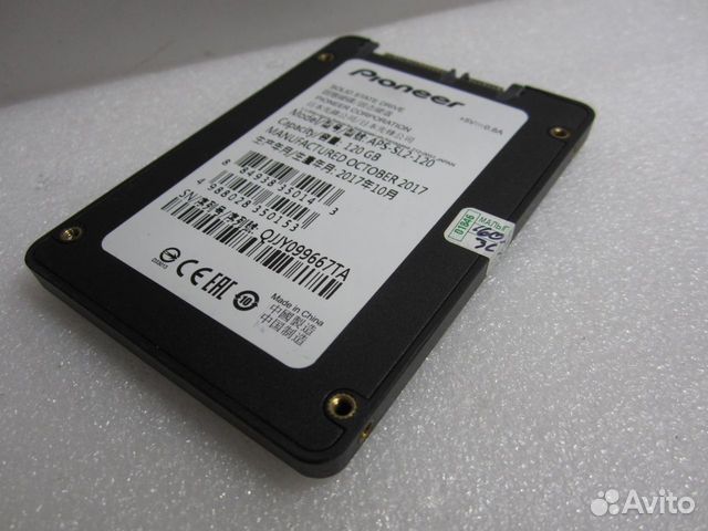 Твердотельный накопитель 120Gb Pioneer APS-SL2-120 Твердотельный накопитель 120Gb Pioneer APS-SL2-120