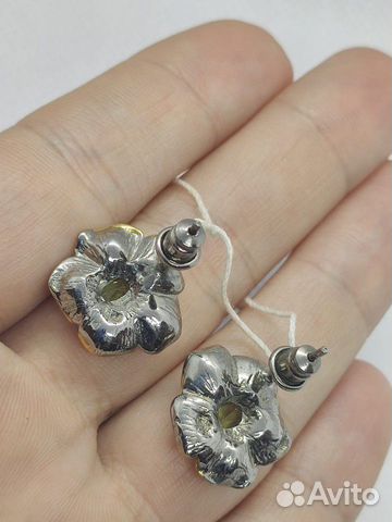 Серебряные серьги